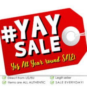 YUP 50 CENTS  2 FOR A DOLLAR RED DOTS